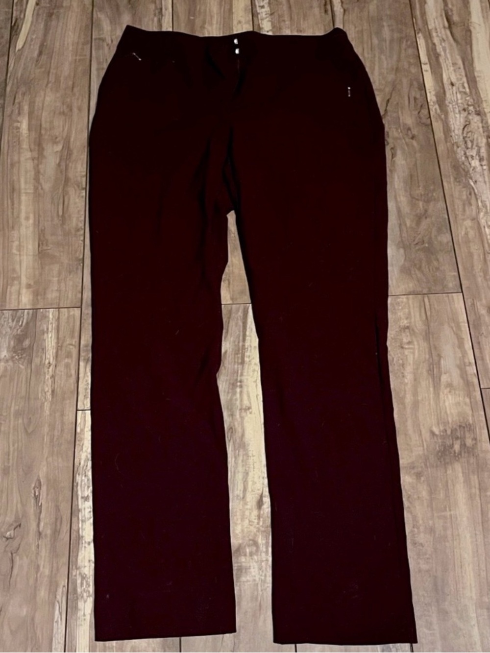 Reitmans burgundy trousers